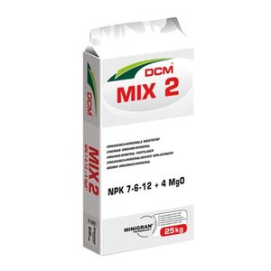 Dcm Mix 2 7-6-12 + 4MgO (witte zakken) 25kg -