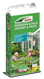 Dcm meststof groenten en fruit 6-3-12 + bacillus 10kg -