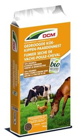 Koe-kip-paardenmest kruimel 18kg -