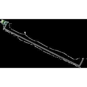 Pinnups Borderrand recht 80 cm -