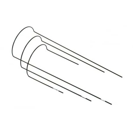 Pinnups Plantensteun 1/2 rond,35 x 35 -