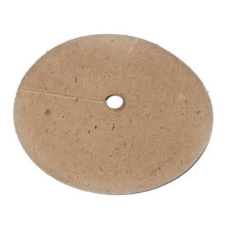 Boomplaten 35x35 rond/st -