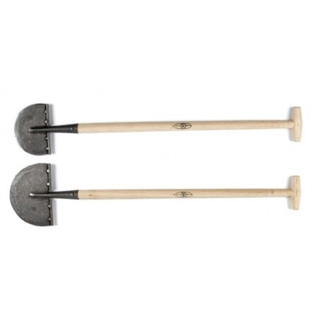 Boordsteker,Afgeronde snede 250mm -