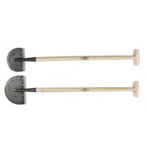 Boordsteker,Afgeronde snede 250mm -