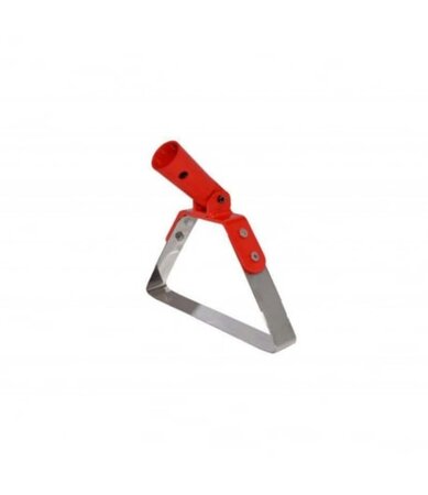 Schoffelhak Delta,20cm met koppelstuk -