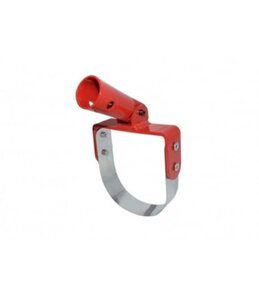 Schoffelhak Omega,10cm met koppelstuk -