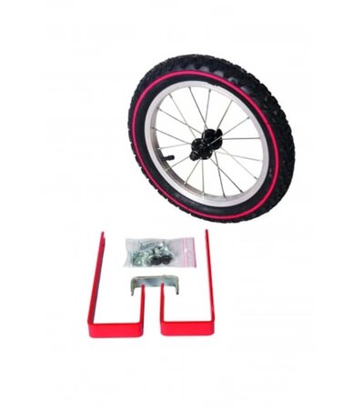 Ombouwkit 1->2 wielen voor tuinbouw- en onkruidschoffel -