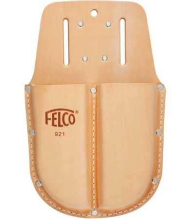 Echtlederen etui 'Felco 921 (F.921) 'plat' en breed,Leder -