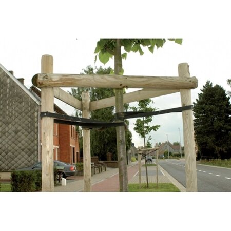 Palen half gefreesd 300 cm dia 8 ongepunt -