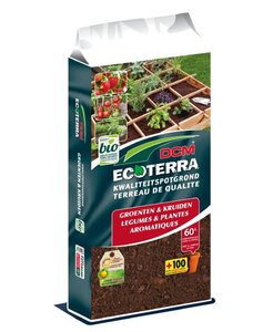 DCM Potgrond Voor groenten en kruiden 60l -