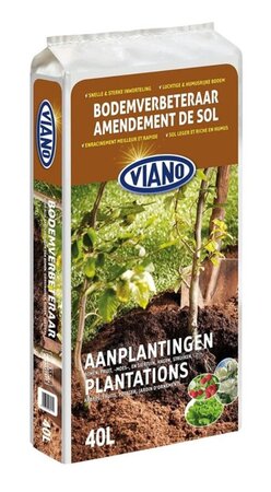 Viano bodemverbeteraar 70l (humus) per palet 30 zakken -